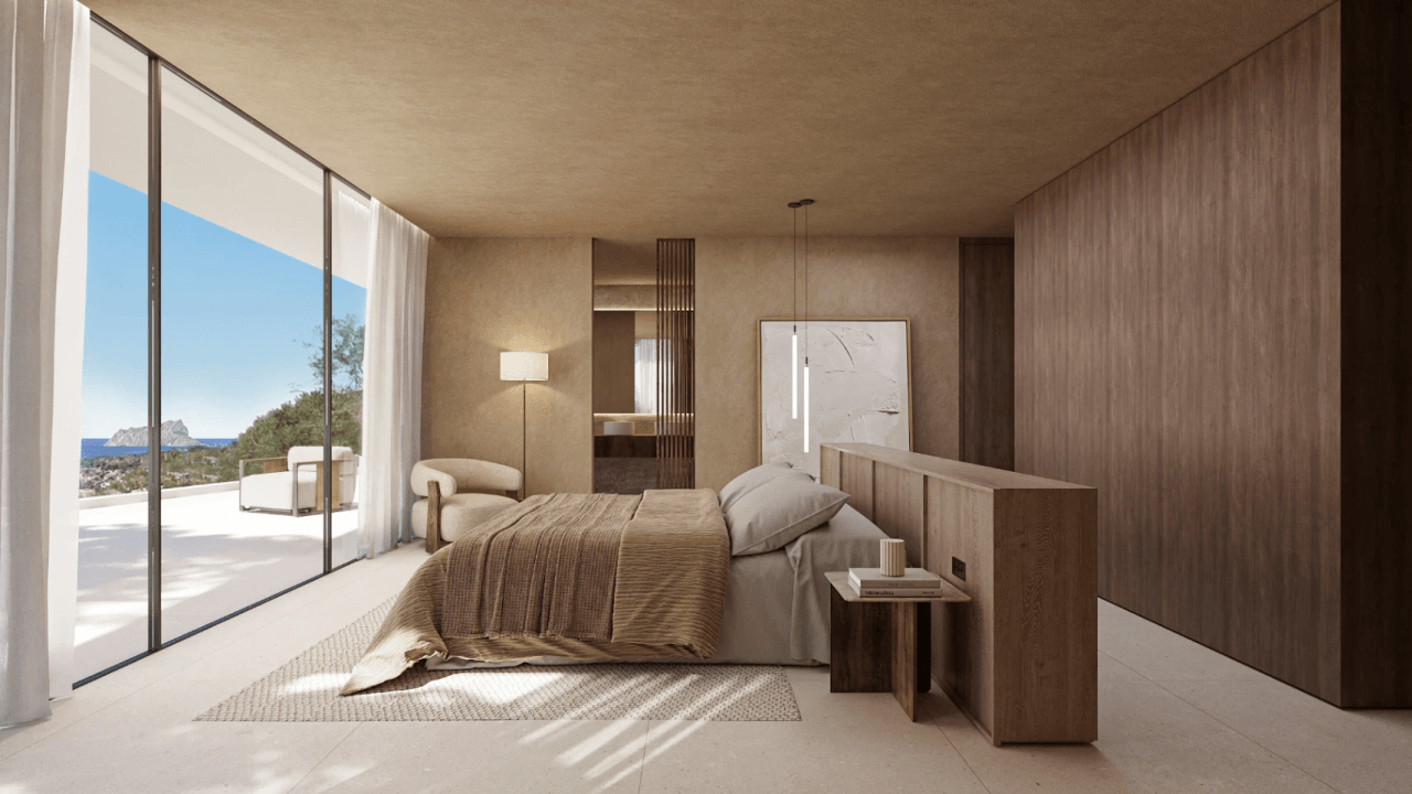 Moderne Luxusvilla mit Meerblick in Montemar, Benissa