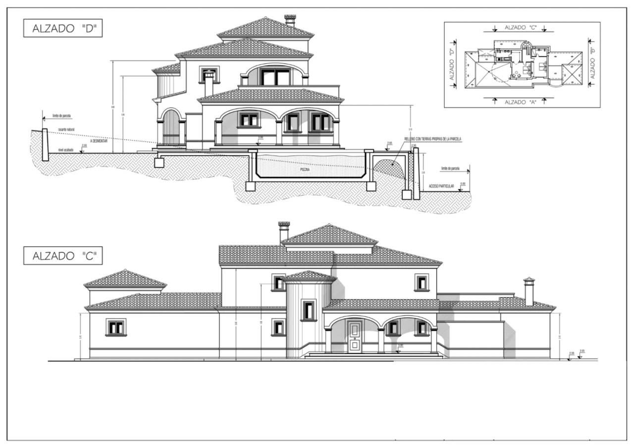 Grote Elegante Villa met Zeezicht Te Koop in Moraira