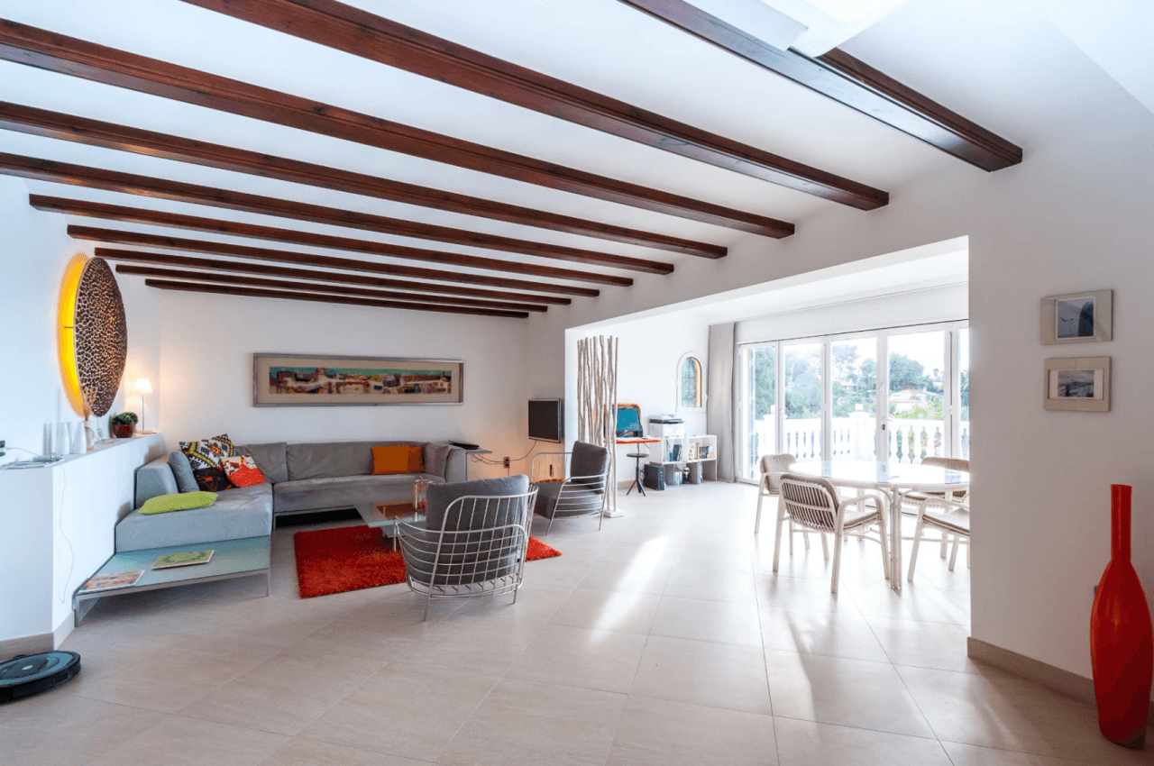 Zeezicht Villa te koop in Moraira op loopafstand van het centrum