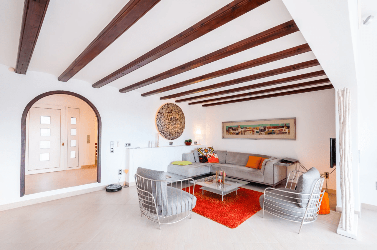 Zeezicht Villa te koop in Moraira op loopafstand van het centrum
