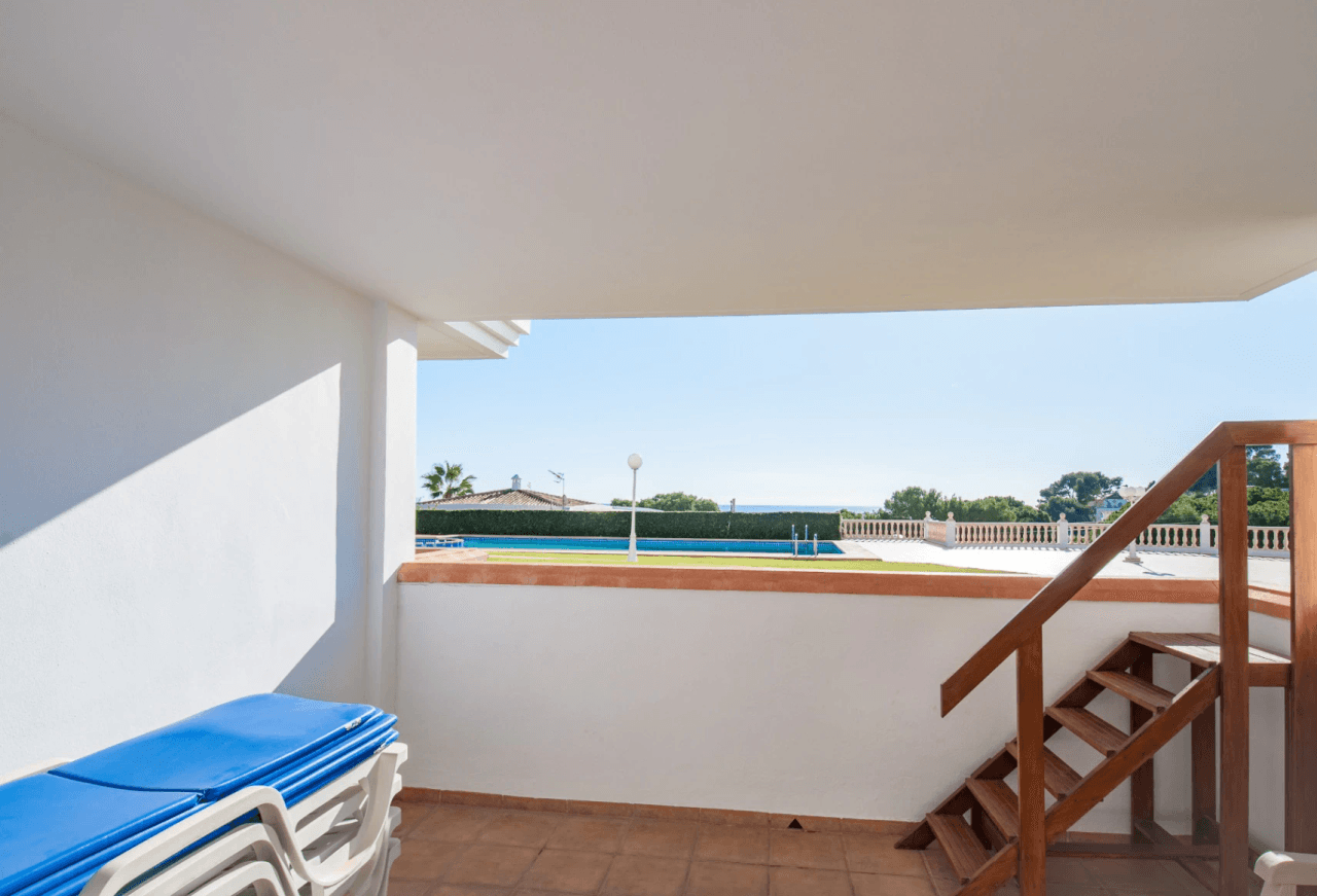 Charmant appartement met prachtig uitzicht op zee in Moraira