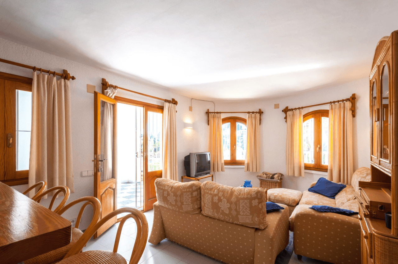 Mediterrane Villa mit Südwest-Ausrichtung in Benissa nahe dem San Jaime Golfclub.