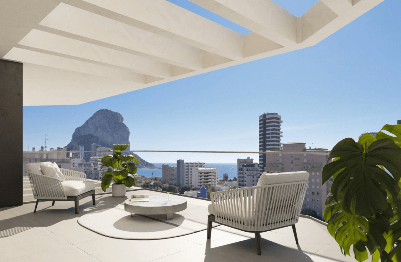 Nuevos Apartamentos Vista Mar en la playa del Arenal en Calpe