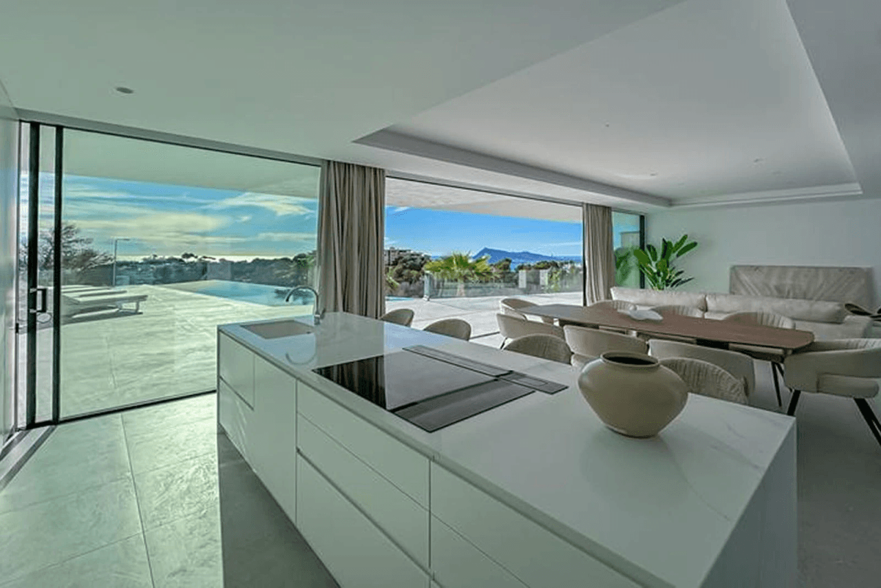 Stunning Modern Villa with Infinity Pool & Panoramic Sea Views in Altea Hills