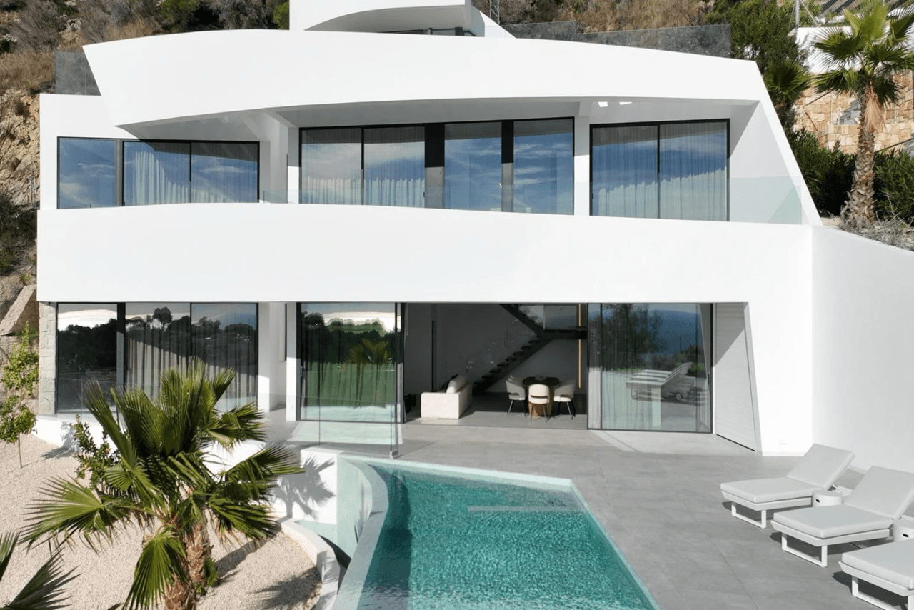 Stunning Modern Villa with Infinity Pool & Panoramic Sea Views in Altea Hills