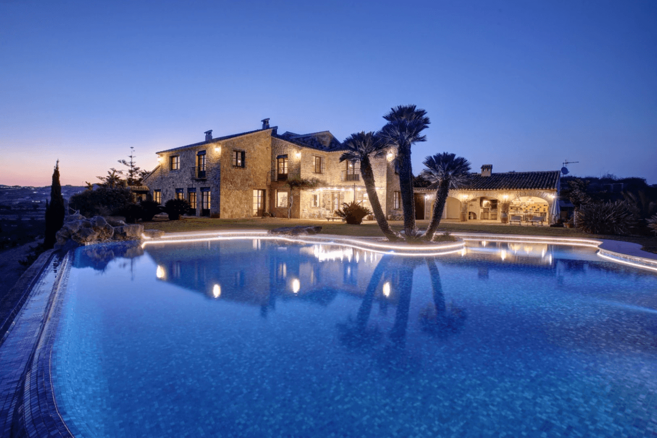 Unique finca on the very best location of Moraira