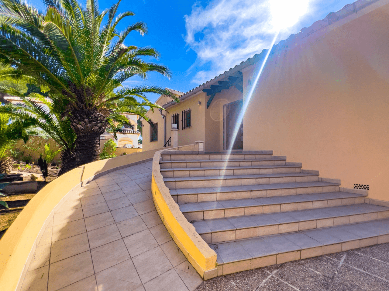Sea View Villa for Sale in Moraira Walking Distance to Centre