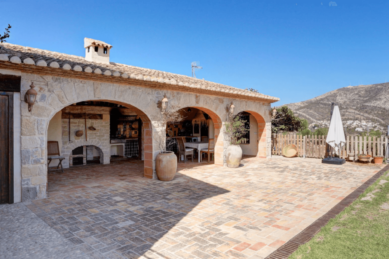 Unique finca on the very best location of Moraira