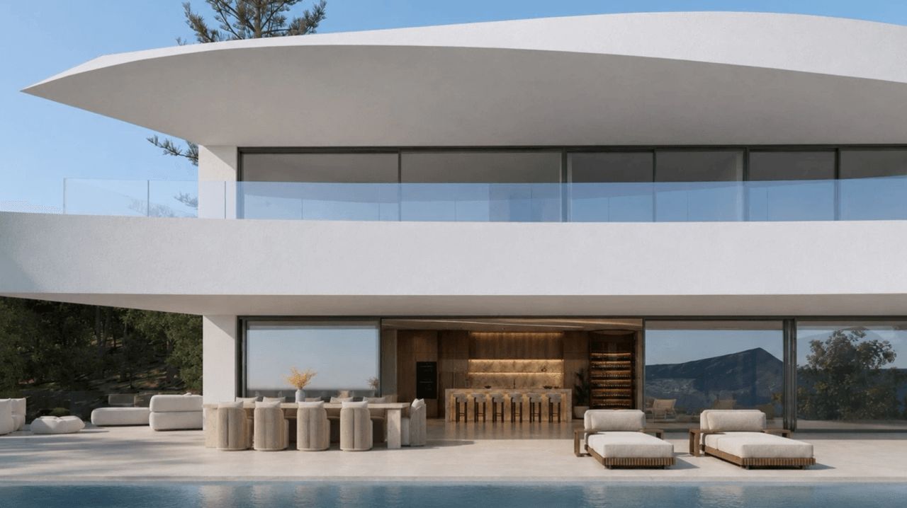 Ultra-Modern Luxury Villa with Panoramic Sea Views for Sale in Altea