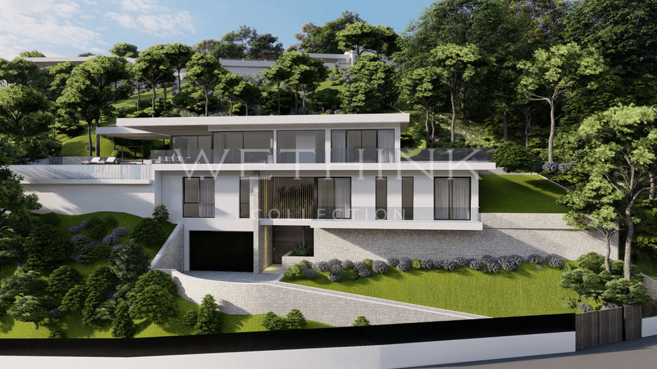 Moderne luksusvilla med panoramaudsigt over havet og total privatliv i Altea Hills