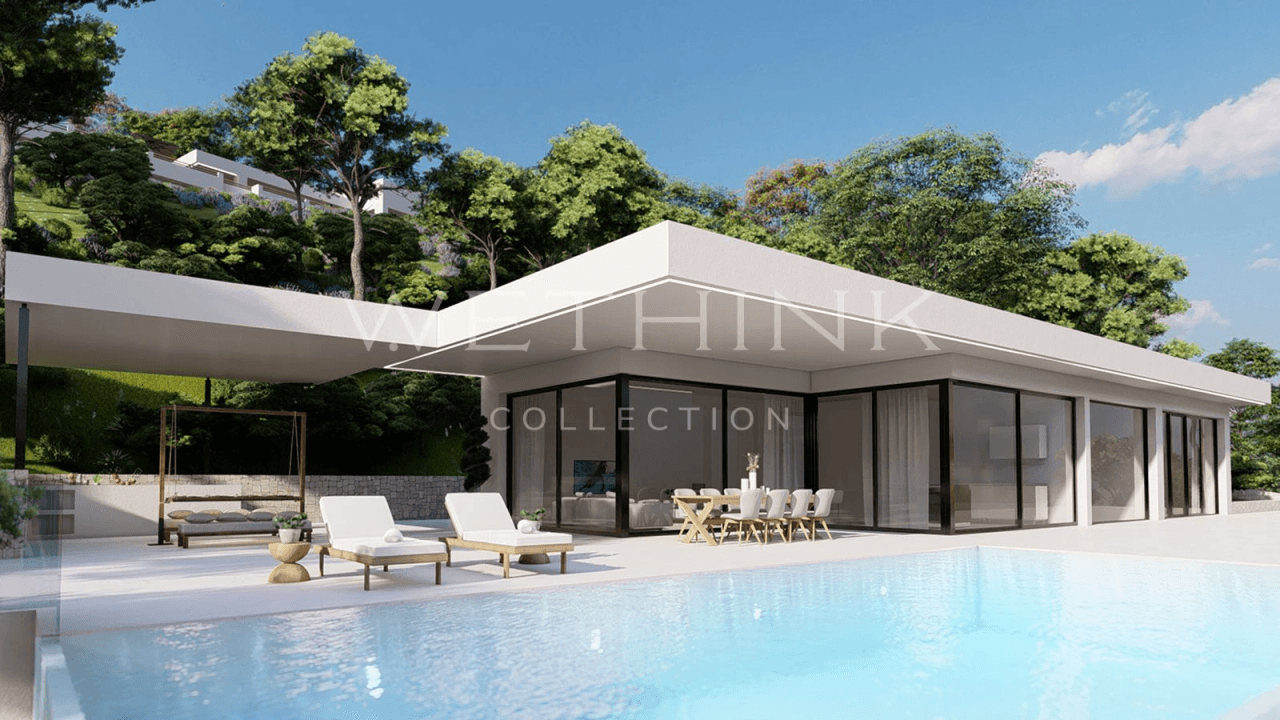 Contemporary Luxury Villa with Panoramic Sea Views and Total Privacy in Altea Hills