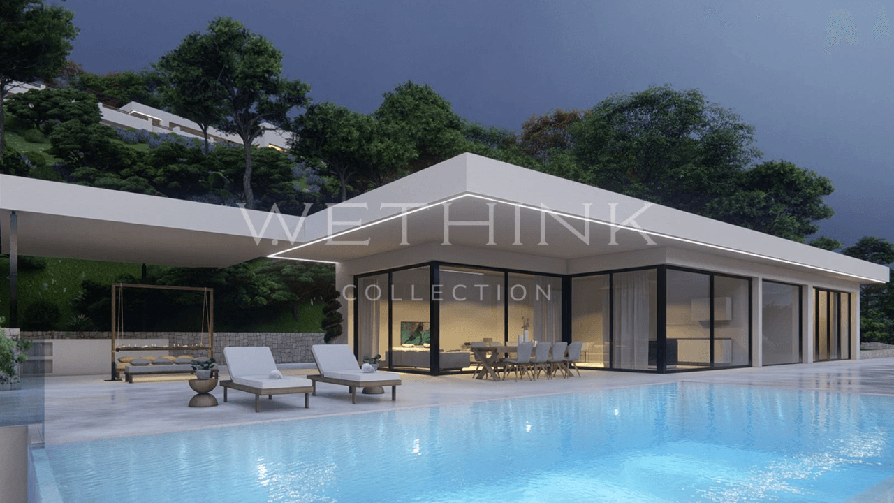 Contemporary Luxury Villa with Panoramic Sea Views and Total Privacy in Altea Hills