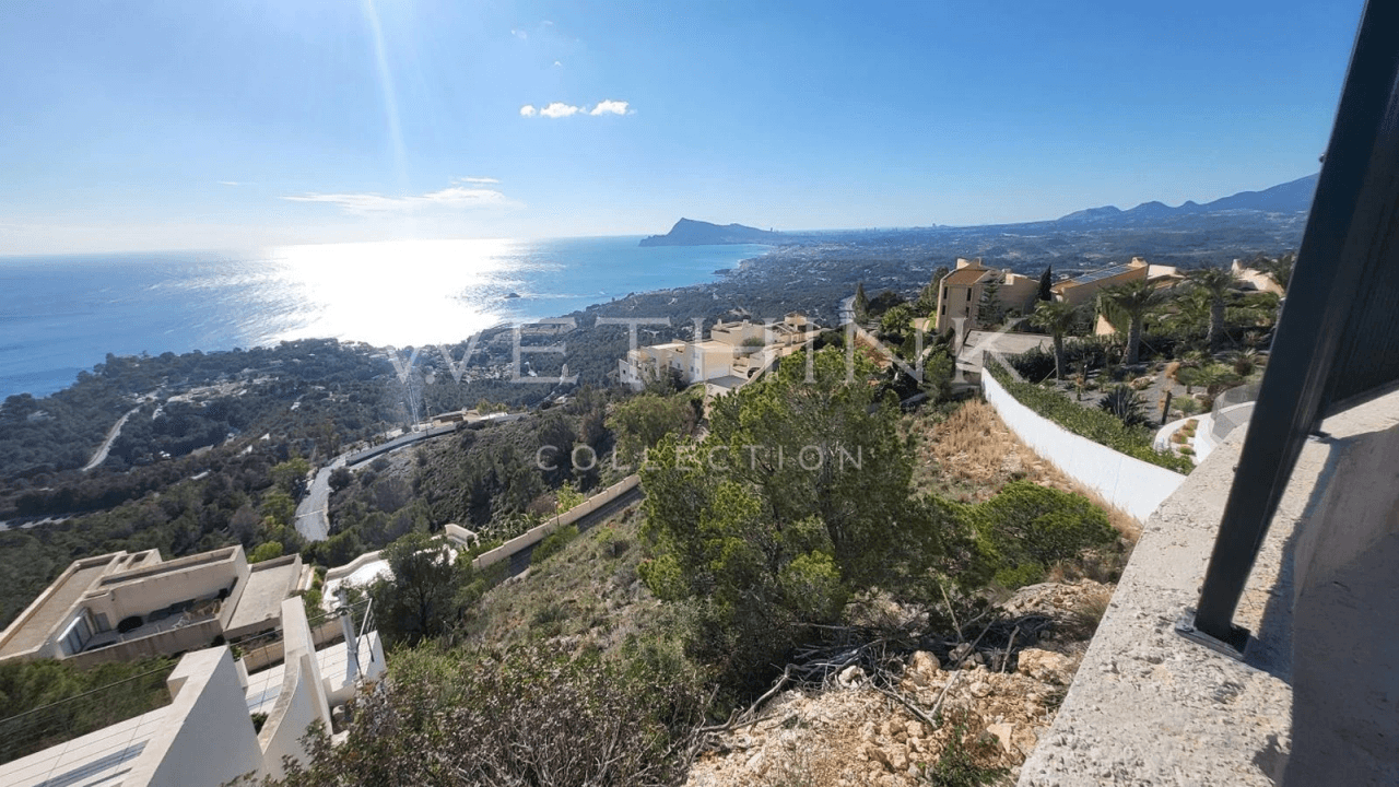 One of the Last Prime Building Plots with Panoramic Mediterranean Views in Altea