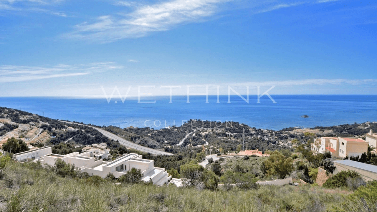 One of the Last Prime Building Plots with Panoramic Mediterranean Views in Altea