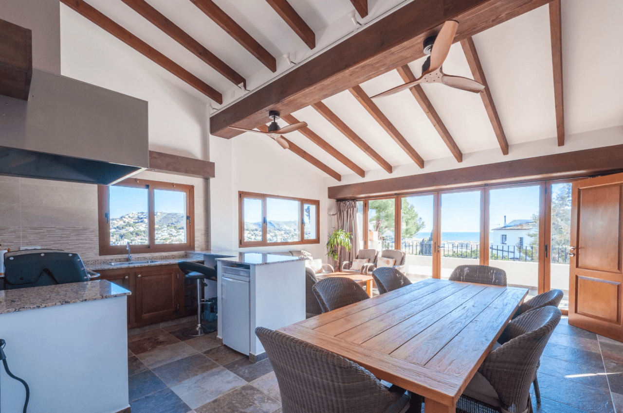 Sea View Villa for Sale in Moraira within Walking Distance of the Beach