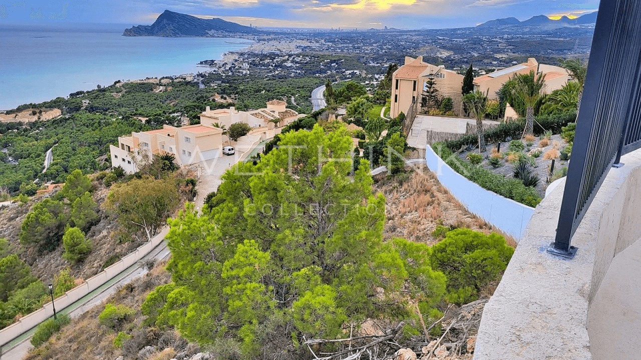 One of the Last Prime Building Plots with Panoramic Mediterranean Views in Altea