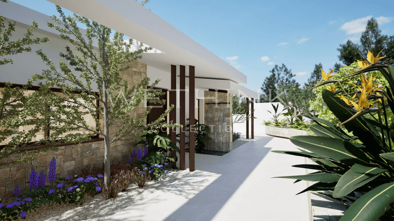 Luxury villa in Altea Golf Club with panoramic views