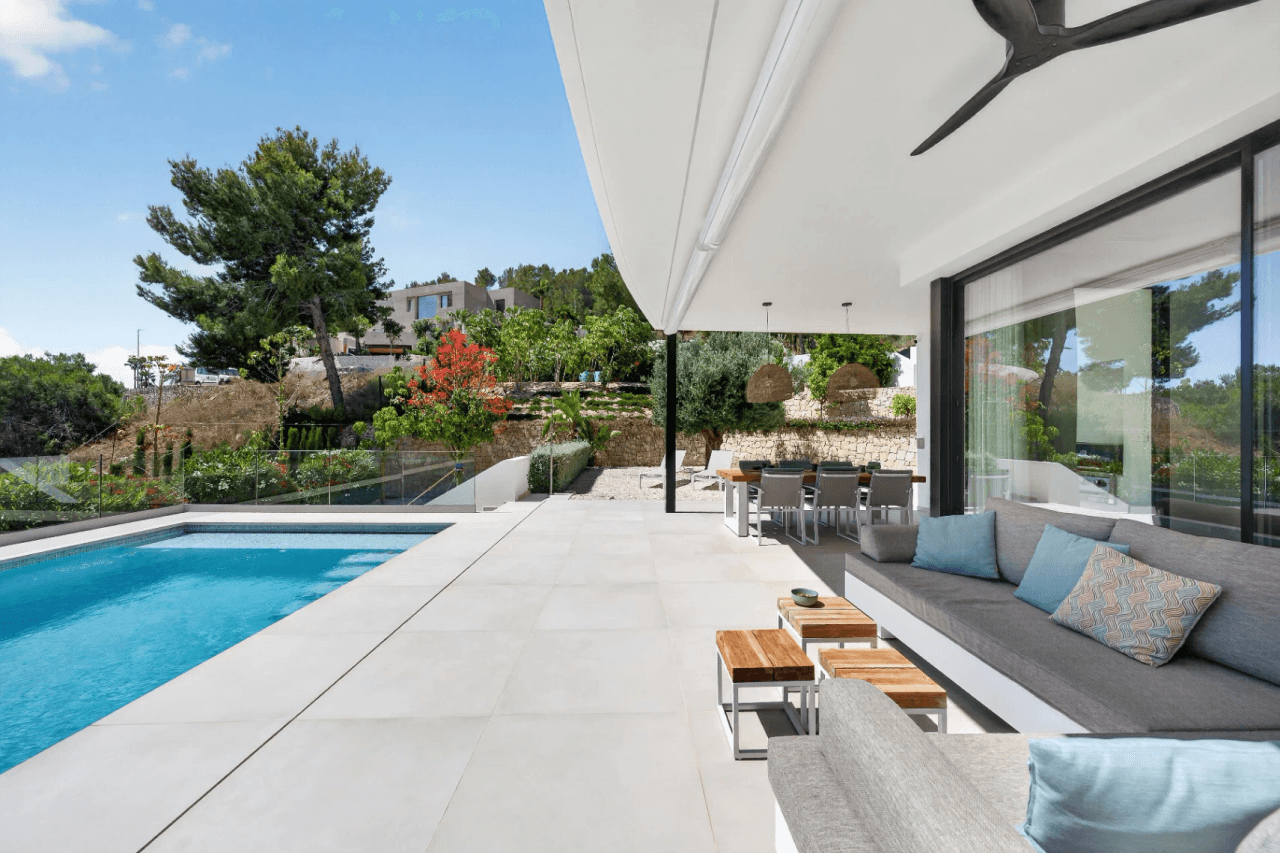 Luxury villa with panoramic sea views in Raco de Galeno, Benissa