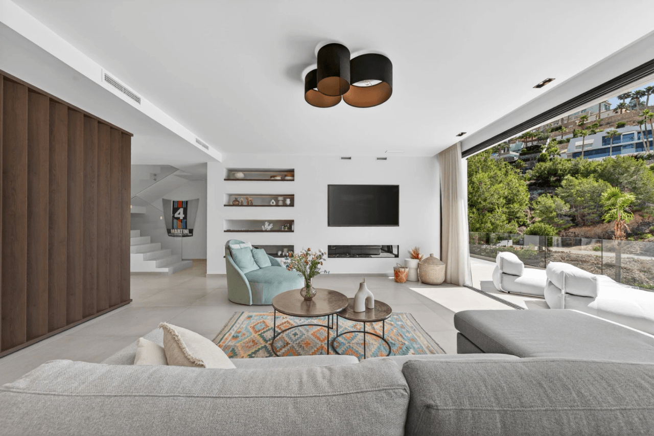 Luxury villa with panoramic sea views in Raco de Galeno, Benissa