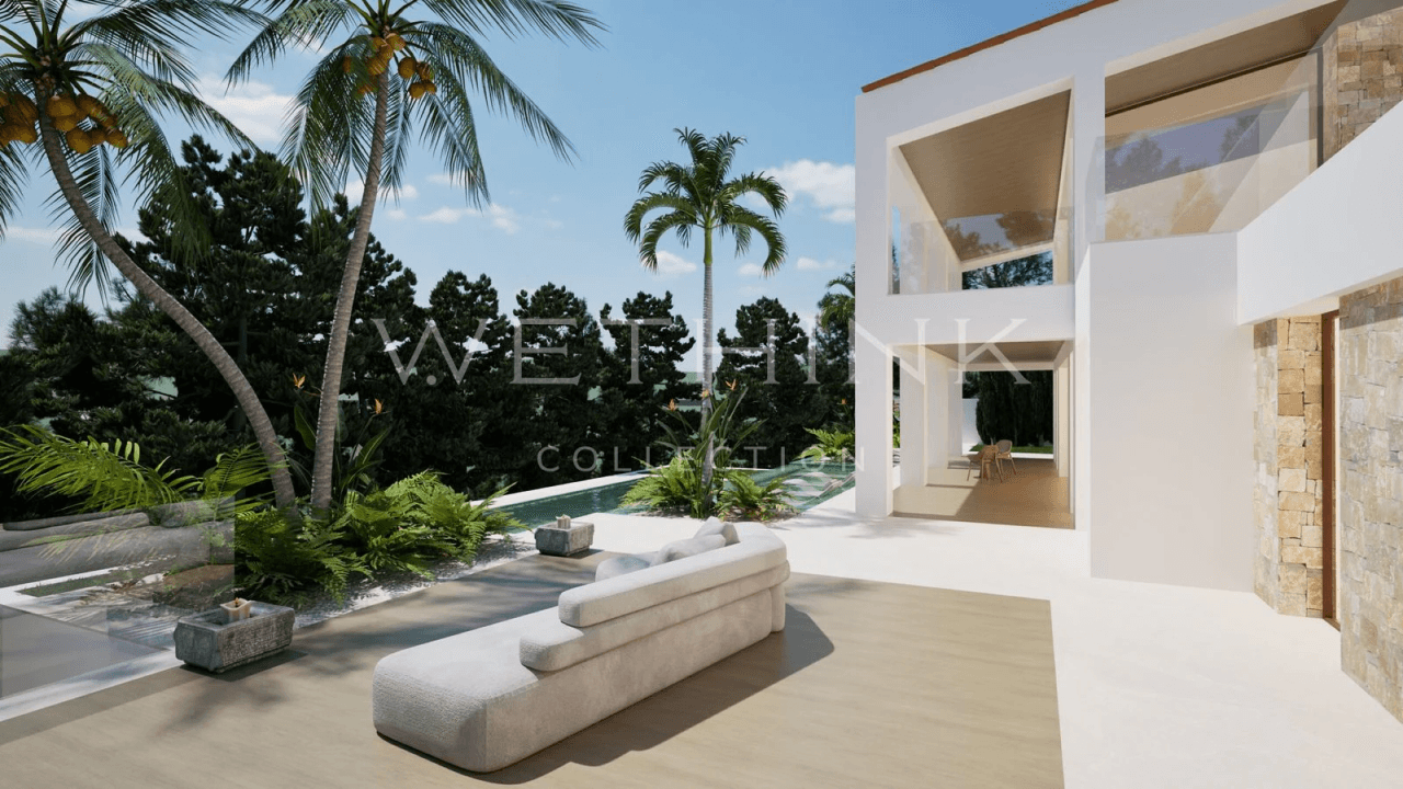 Luxury villa in Altea Golf Club with panoramic views