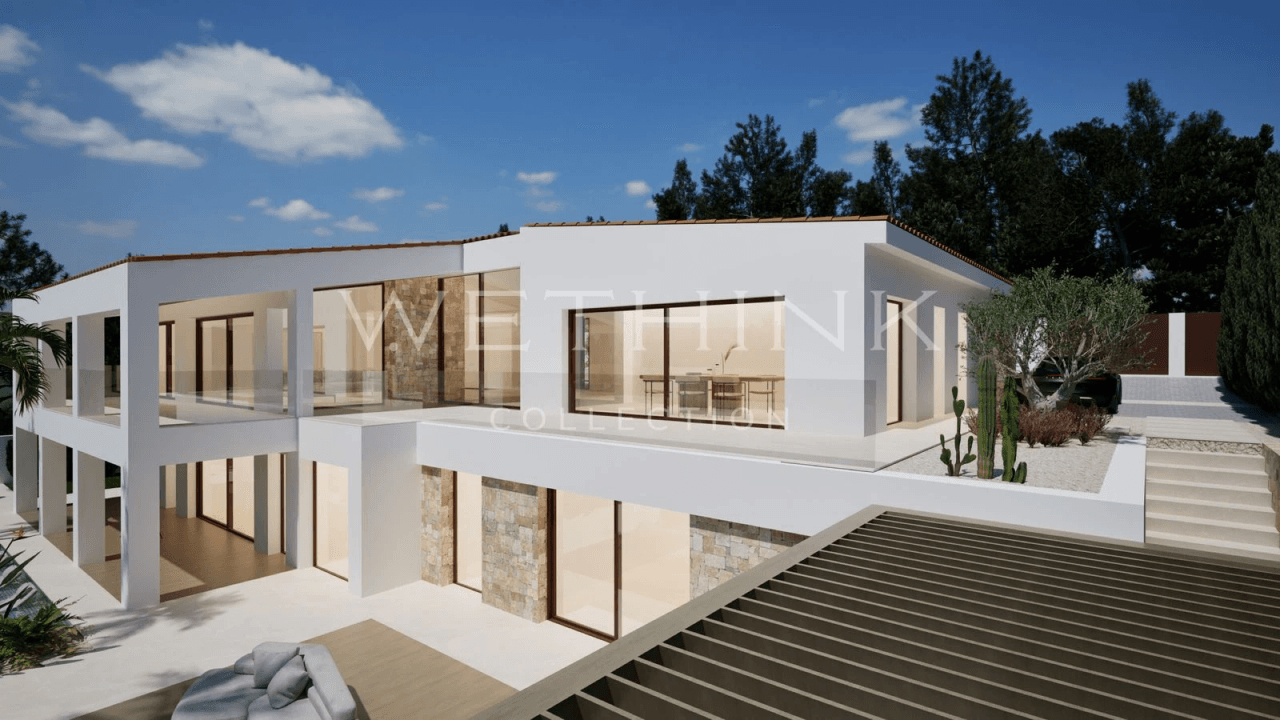 Luxury villa in Altea Golf Club with panoramic views
