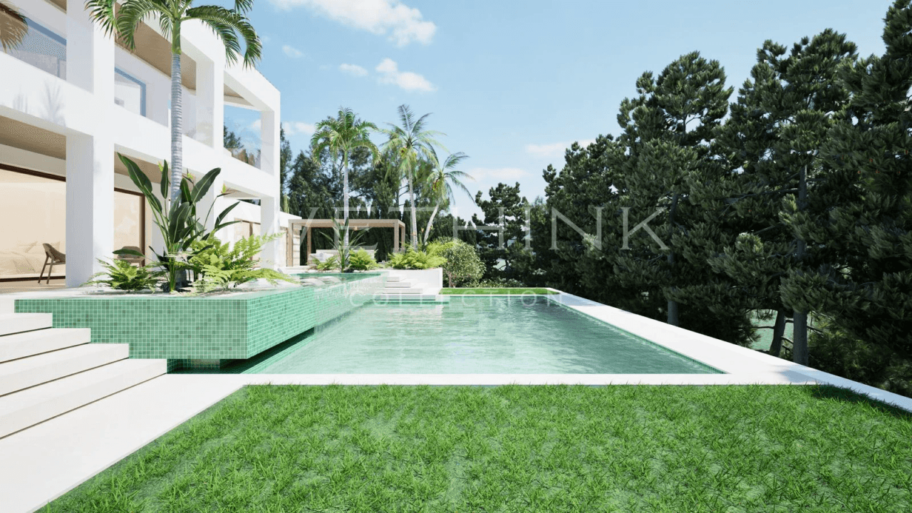Luxury villa in Altea Golf Club with panoramic views