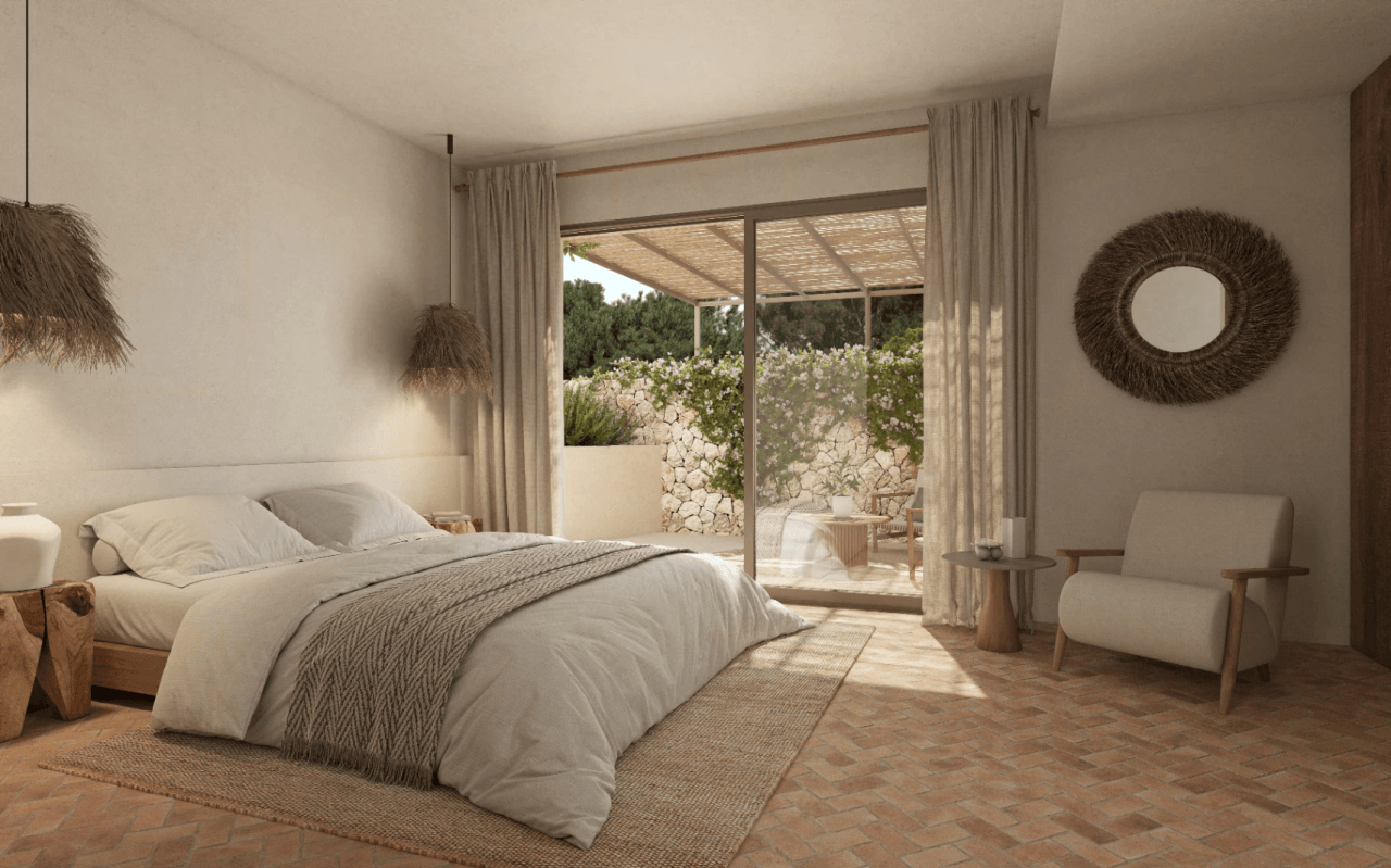 Luxury Mediterranean design villa in La Fustera with sea views, wellness facilities, and prime location.