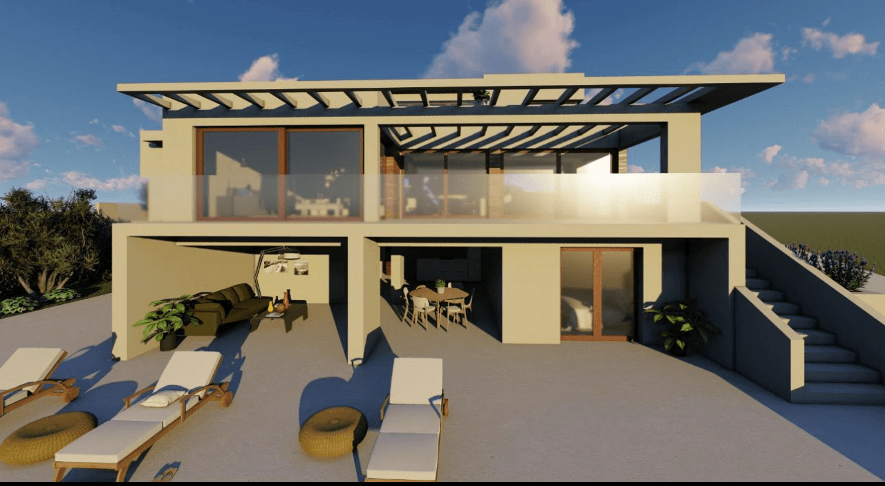 Contemporary Villa with Sea View, Light, and Privacy in Moraira