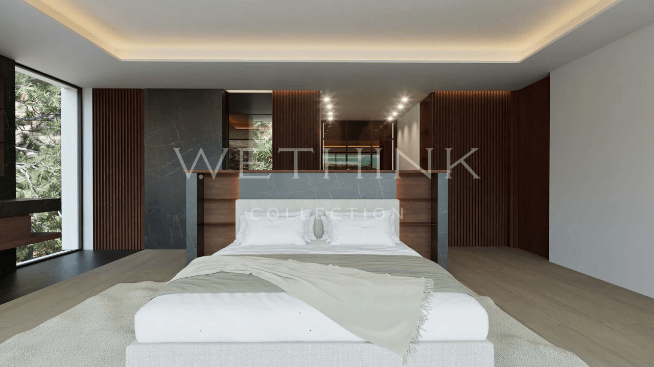 Luxury villa in the Sierra de Altea with panoramic views of the Mediterranean Sea.