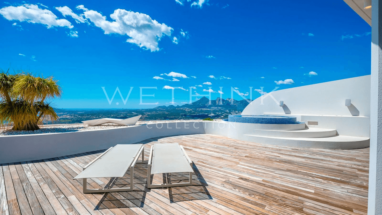 Luxury Penthouse with Panoramic Sea & Mountain Views on the Costa Blanca