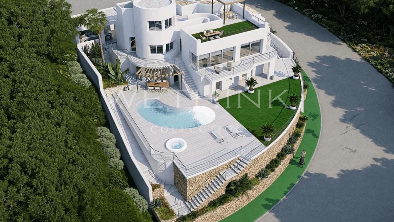 Luxury Mediterranean Villa with Panoramic Sea Views in Altea Hills