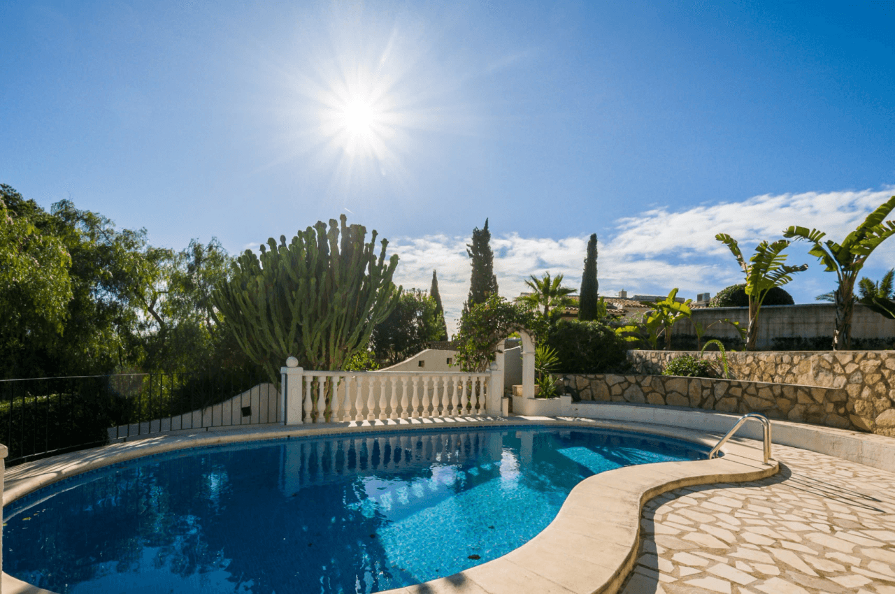 Sea View Villa for Sale in Moraira within Walking Distance of the Beach