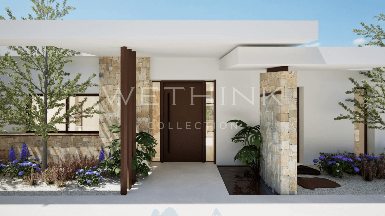 Luxury villa in Altea Golf Club with panoramic views