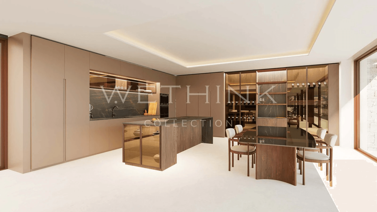 Luxury villa in the Sierra de Altea with panoramic views of the Mediterranean Sea.