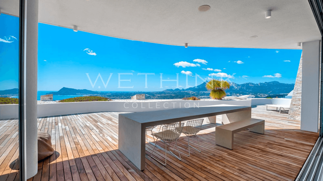 Luxury Penthouse with Panoramic Sea & Mountain Views on the Costa Blanca