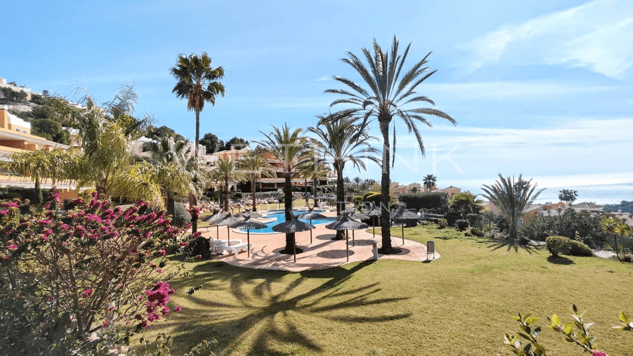Luxury Ground Floor Residence with Private Garden and Mediterranean Views in Altea Hills