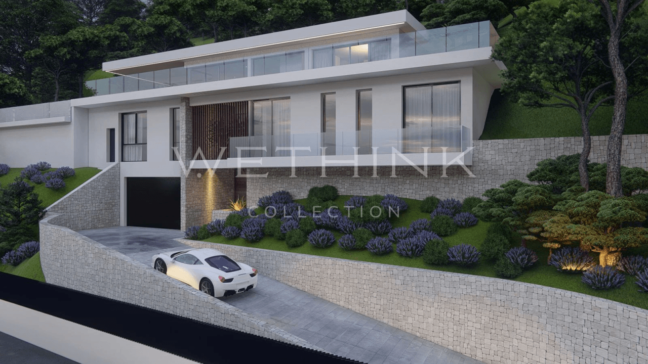 Contemporary Luxury Villa with Panoramic Sea Views in Altea