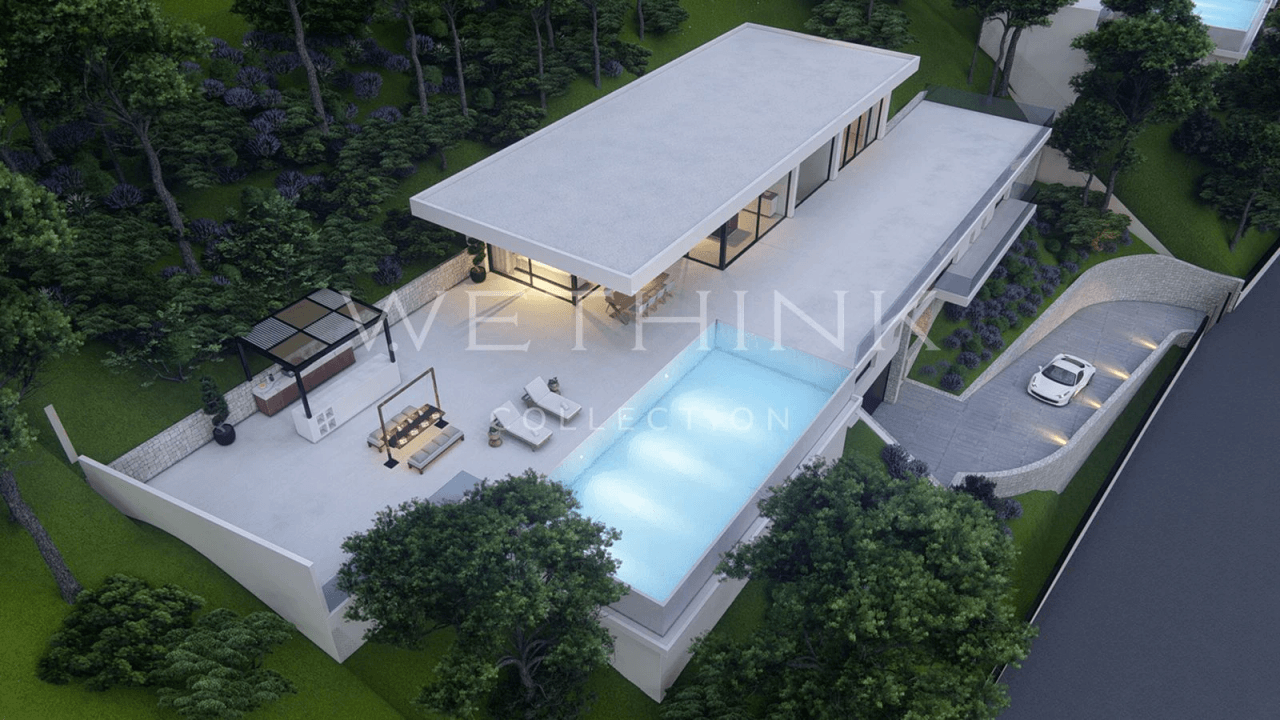 Contemporary Luxury Villa with Panoramic Sea Views in Altea