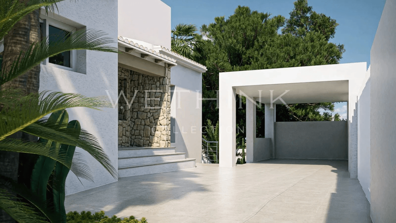 Villa méditerranéenne de luxe avec vue panoramique sur la mer à Altea Hills