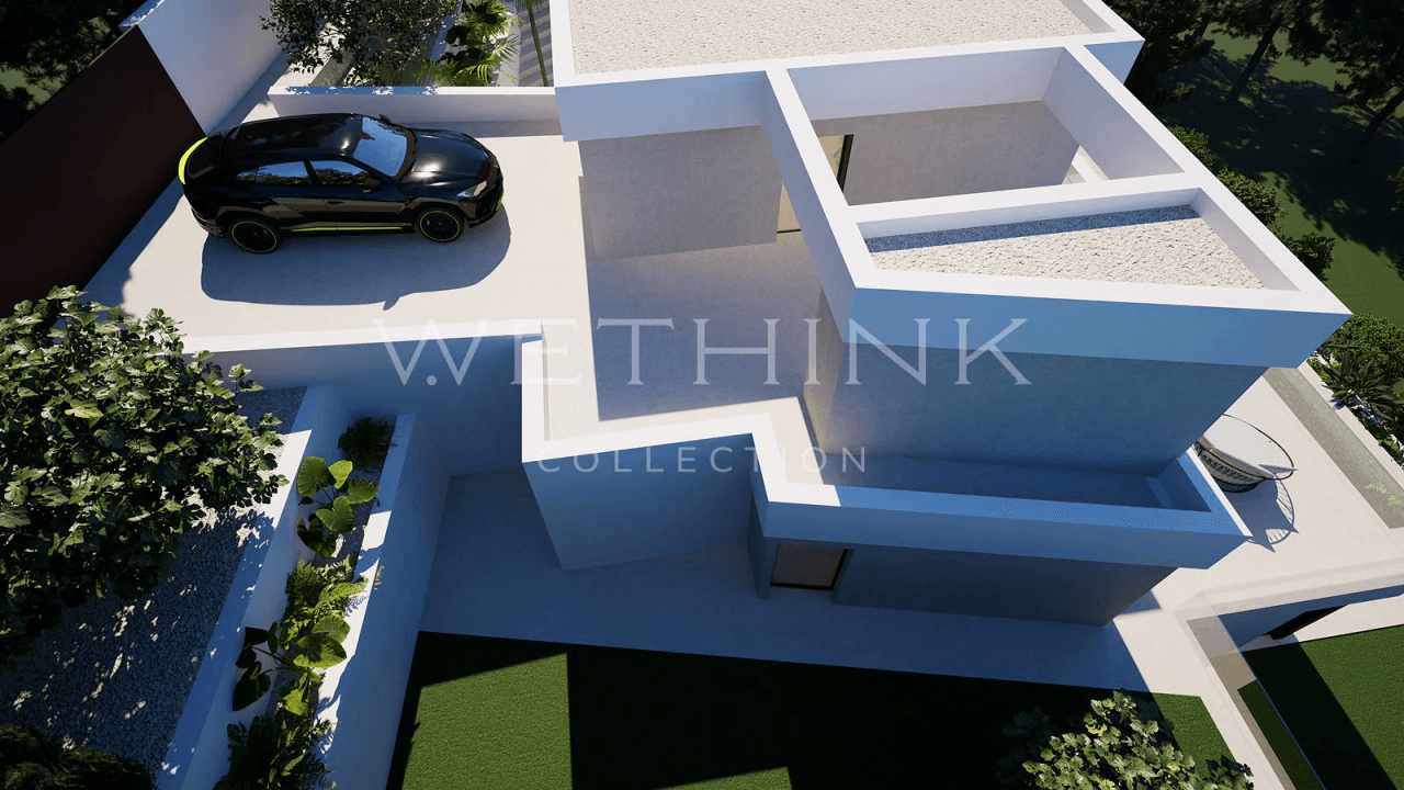 Frontline Golf Villa in Altea la Vella with Exclusive Privacy and Open Views