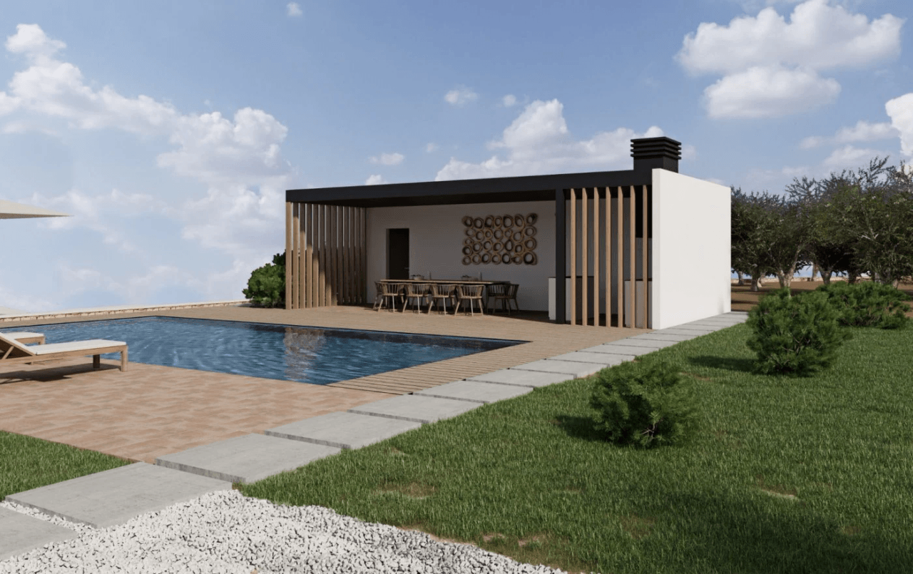 CONSTRUCCIÓN NUEVA DE UNA FINCA EN UNA UBICACIÓN ÚNICA EN MORAIRA