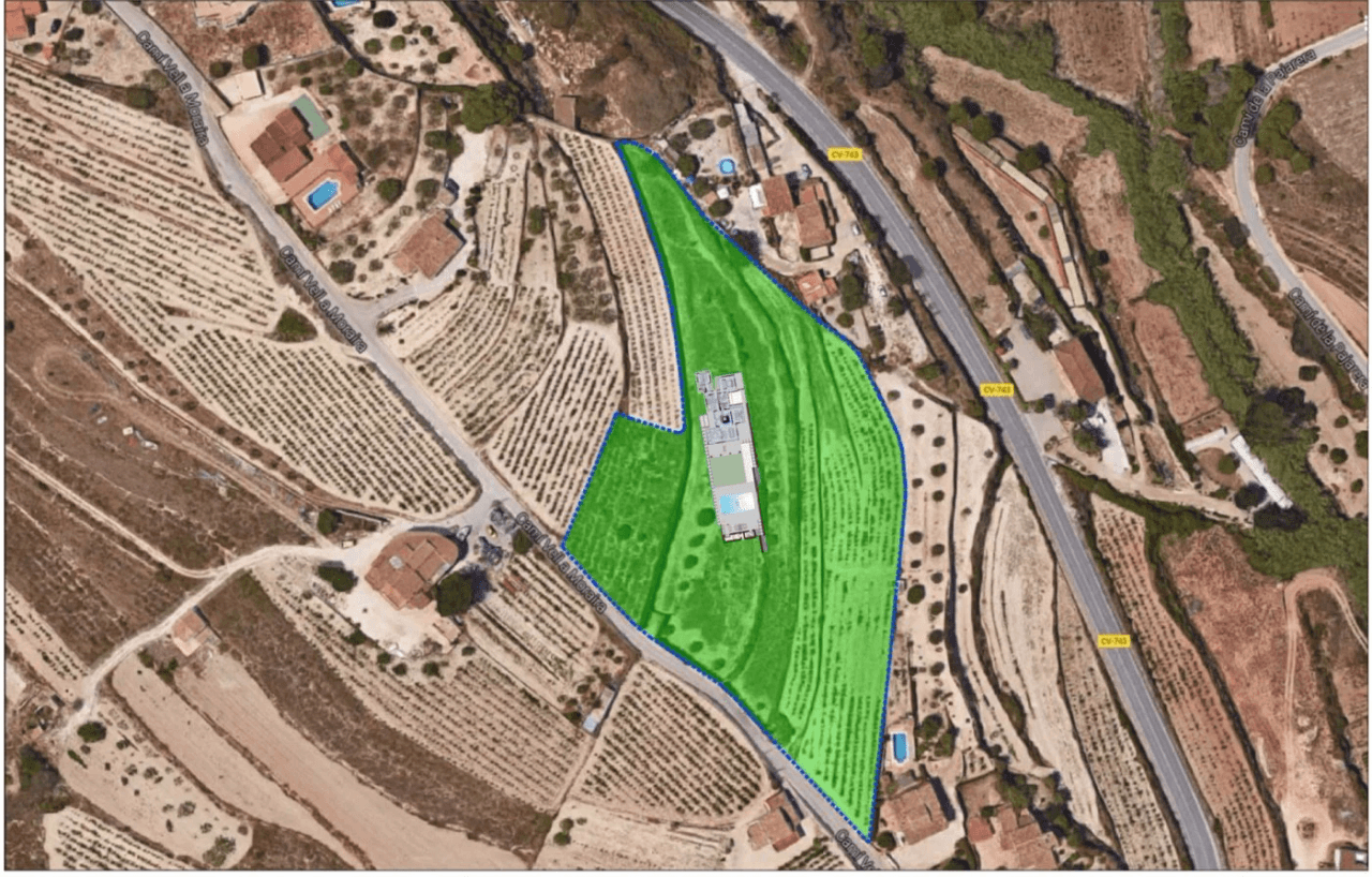 CONSTRUCCIÓN NUEVA DE UNA FINCA EN UNA UBICACIÓN ÚNICA EN MORAIRA