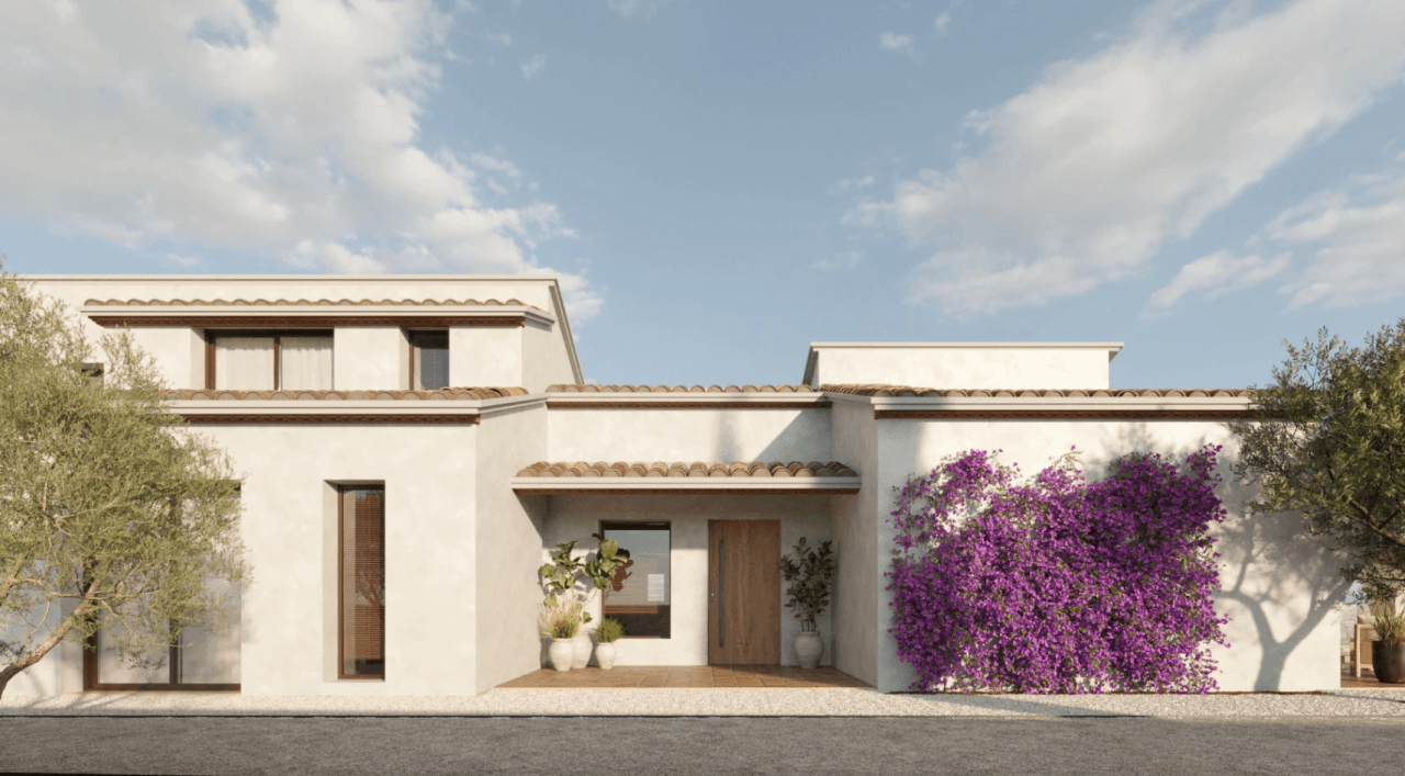 CONSTRUCCIÓN NUEVA DE UNA FINCA EN UNA UBICACIÓN ÚNICA EN MORAIRA