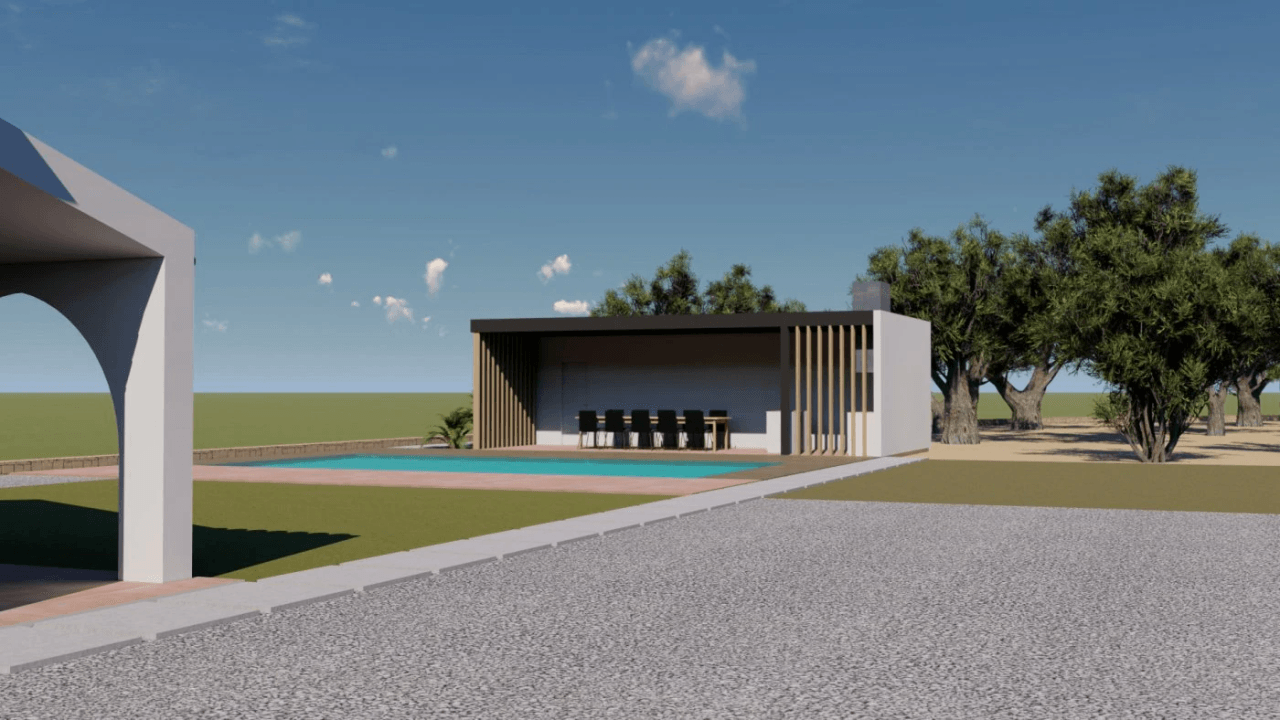 CONSTRUCCIÓN NUEVA DE UNA FINCA EN UNA UBICACIÓN ÚNICA EN MORAIRA