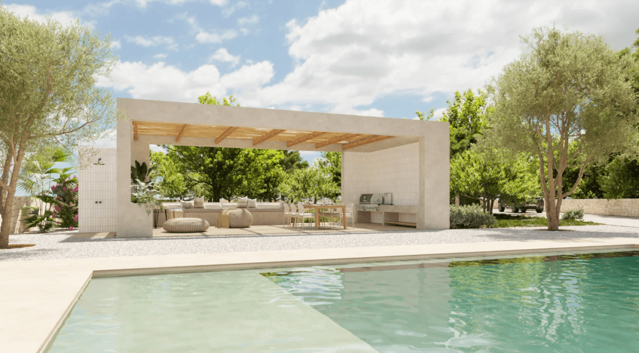 CONSTRUCCIÓN NUEVA DE UNA FINCA EN UNA UBICACIÓN ÚNICA EN MORAIRA