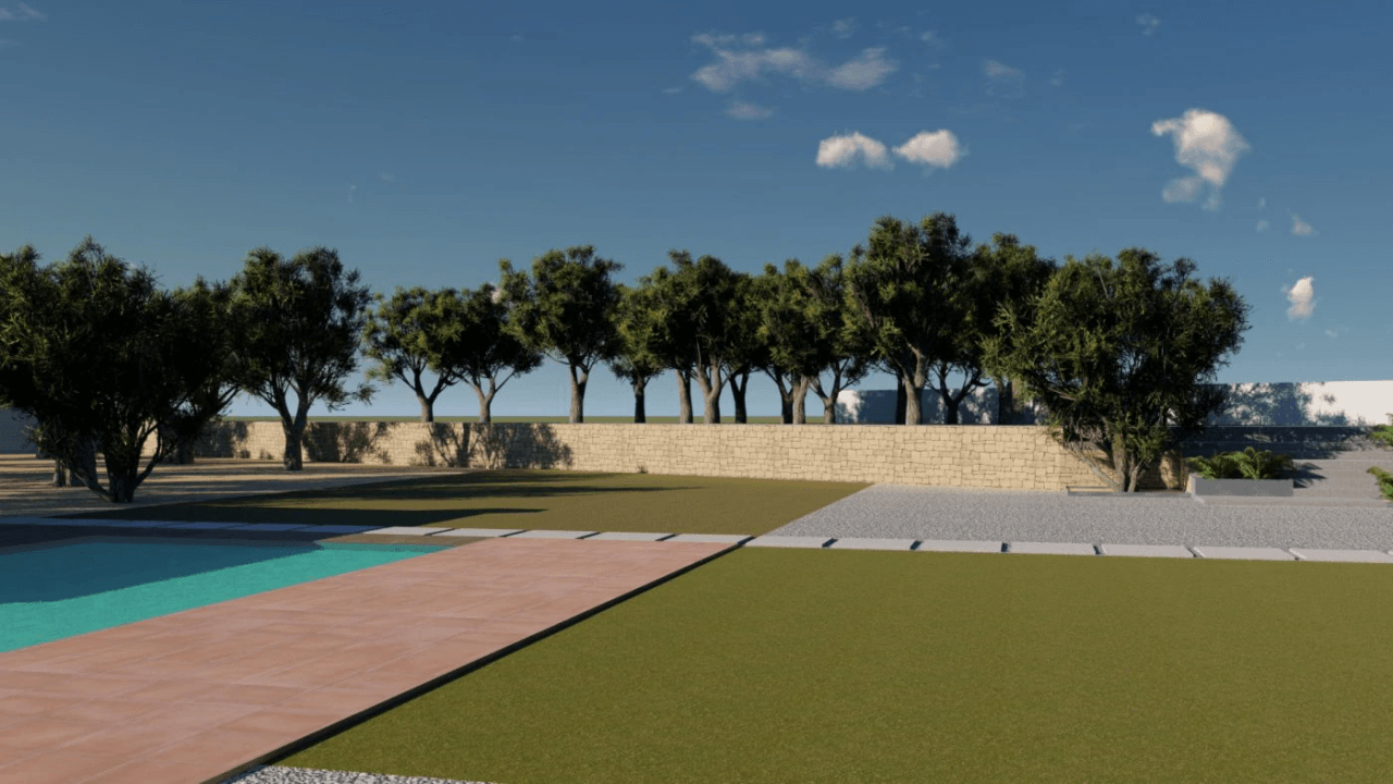 CONSTRUCCIÓN NUEVA DE UNA FINCA EN UNA UBICACIÓN ÚNICA EN MORAIRA