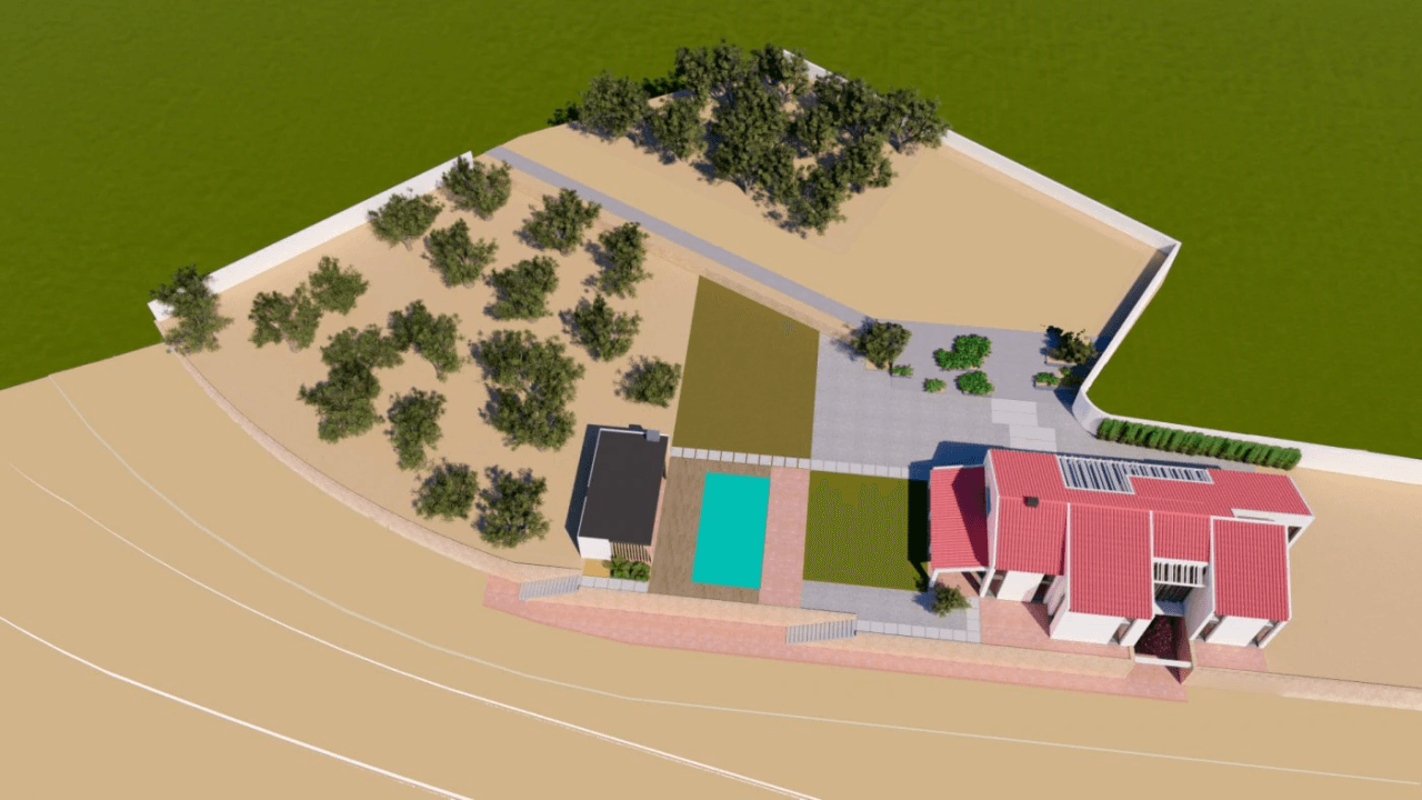 CONSTRUCCIÓN NUEVA DE UNA FINCA EN UNA UBICACIÓN ÚNICA EN MORAIRA