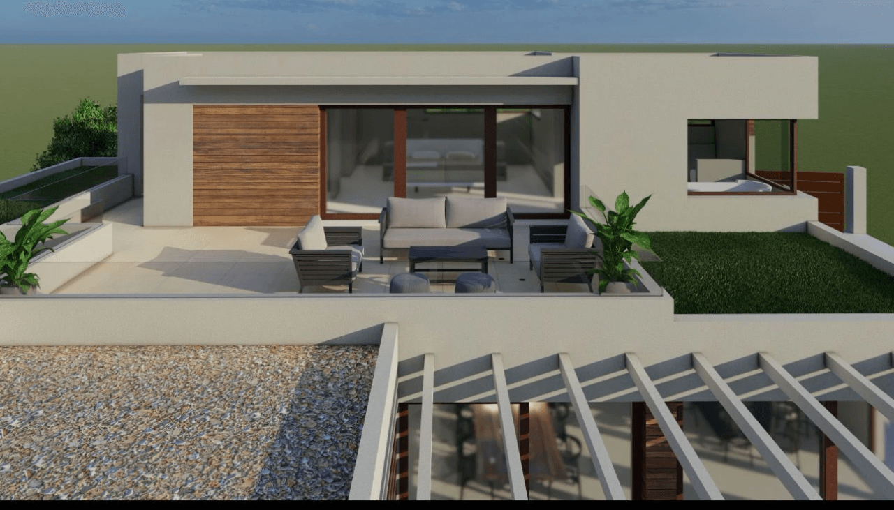 Villa contemporánea con vistas al mar, luz y privacidad en Moraira