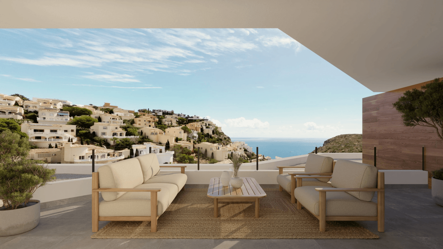 Montecala Gardens v Cumbre del Sol | Luxusné apartmány v Benitachell